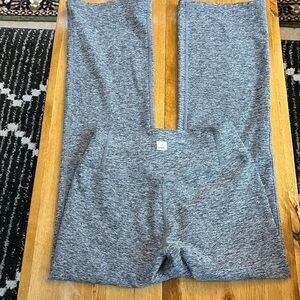 Vuori Heather Gray High Rise Boot Cut Flare Pants